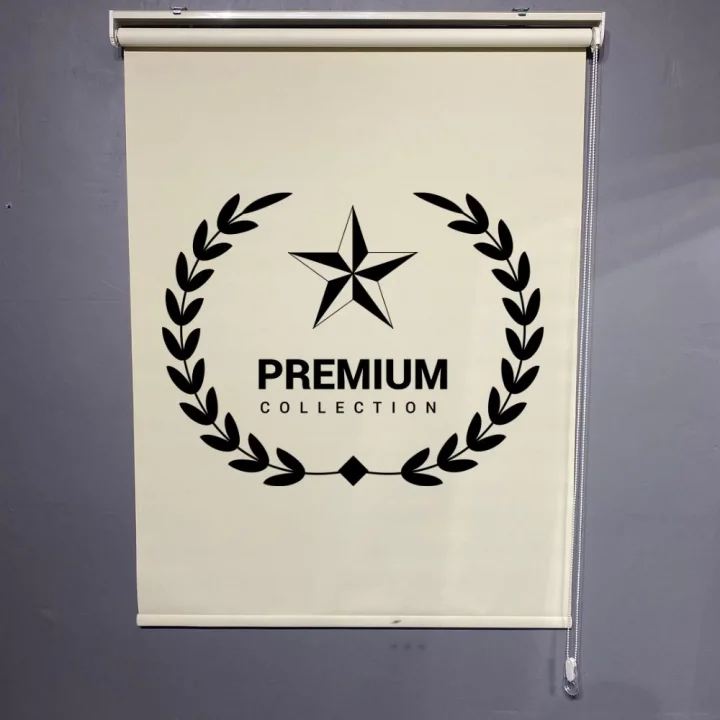 Logo Baskılı Stor Perde