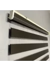 Acı Kahverengi Bambu Zebra Perde