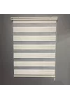 Degrade Renk Geçişli Mikro Plise Zebra Perde