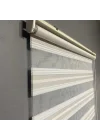 Degrade Renk Geçişli Mikro Plise Zebra Perde