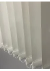 Kırık Beyaz Stor Dikey Perde