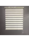 Krem (Ekru) Dar Plise Zebra Perde