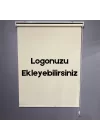 Logo Baskılı Stor Perde