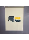 Logo Baskılı Stor Perde