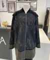 Qmash Prive Siyah Simli Bomber Ceket