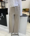 Denim Üzeri Taşlı Pantolon