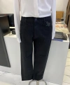 La Carte Denim Üzeri Taşlı Dar Paça Pantolon