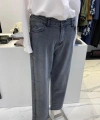 Denim Yanları Taşlı Pantolon