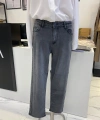 Denim Yanları Taşlı Pantolon