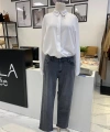 Denim Yanları Taşlı Pantolon