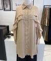 Otto Desigen Önü Volanlı Tunik