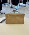 Sisley Katlanır Kapaklı Zincirli Clutch Çanta