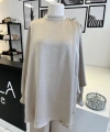 Otto Desigen Omuzdan Düğmeli Pantolonlu Tunik Takım