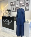 Nurcan Çetin Bambu Lacivert Pantolon Takım