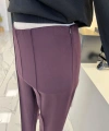 Sentez Önü Nervürlü Dar Paça Pantolon