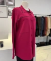 Tığ Triko Polo Yaka Taşlı Rayon Hırka