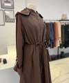 Orhan Store Beli Büzgülü Kahve Kap