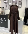 Orhan Store Beli Büzgülü Kahve Kap