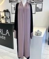 Heja Ab Çift Renk Abaya ve Şalı