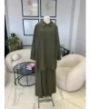 Nuss Taşlı Pantolon Takım