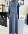Nuss Degaje Yaka Elbise