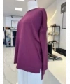 Nuss Düz Triko Tunik