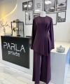 Nuss Önü Drapeli Pantolon Takım