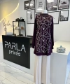 Orhan Store Desenli Bordo Tunik
