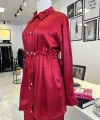 Otto Desigen Belden Büzgülü Pantolonlu Takım