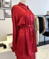 Otto Desigen Belden Büzgülü Pantolonlu Takım
