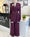 Otto Desigen Broşlu Ceket Takım