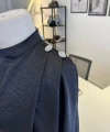 Otto Desigen Omuzdan Düğmeli Pantolonlu Tunik Takım