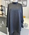 Otto Desigen Omuzdan Düğmeli Pantolonlu Tunik Takım