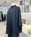Otto Desigen Omuzdan Düğmeli Pantolonlu Tunik Takım