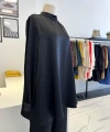 Otto Desigen Omuzdan Düğmeli Pantolonlu Tunik Takım