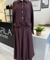 Pearly Collection Parçalı Etekli Ceket Takım