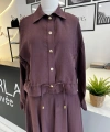 Pearly Collection Parçalı Etekli Ceket Takım