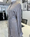 Pearly Collection Taş Detaylı Saten Takım
