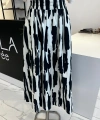 SENTEZ Zebra Desenli Kloş Etek