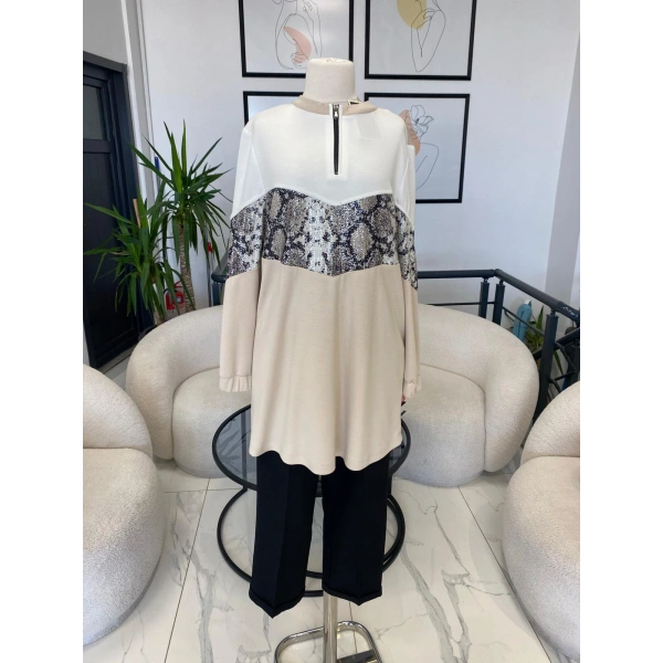 Orhan Store Bej Tunik