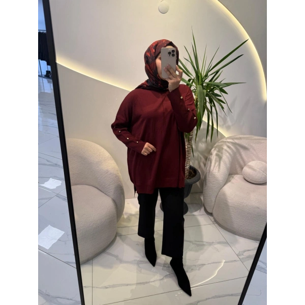 Düz Yumuşak Kazak