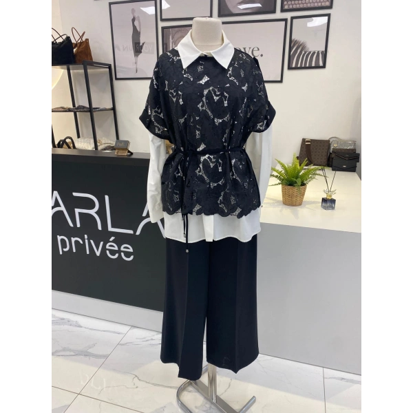 2K GÜPÜRLÜ GÖMLEK TAKIM