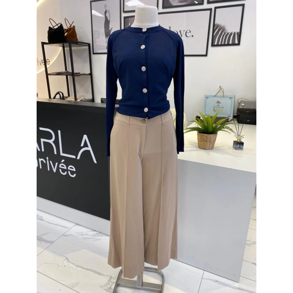 SENTEZ PUMA KISA GENİŞ PANTALON