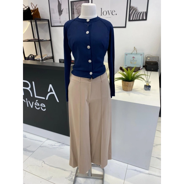 SENTEZ PUMA KISA GENİŞ PANTALON