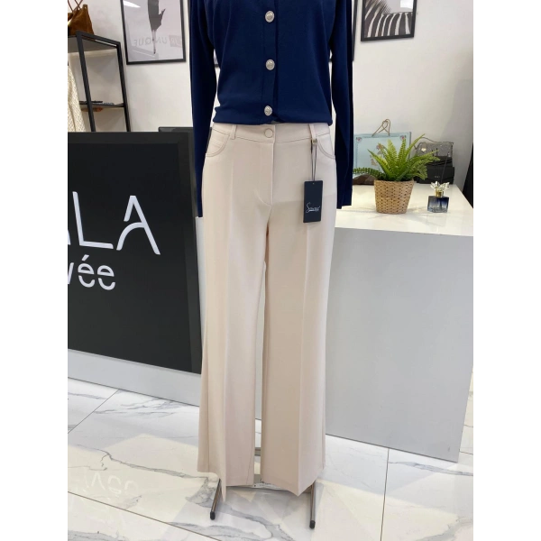 SENTEZ BEŞ CEPLİ İSPANYOL PAÇA PANTALON