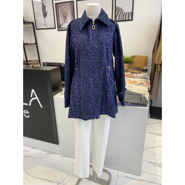 2K LEOPAR DESENLİ KISA KAP