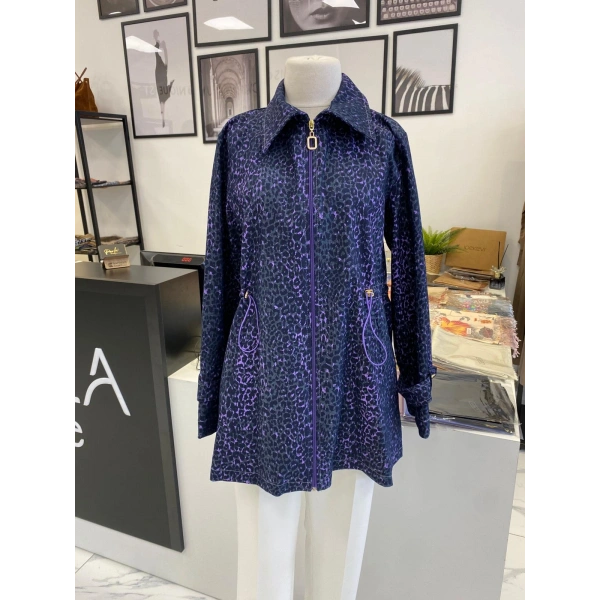 2K LEOPAR DESENLİ KISA KAP