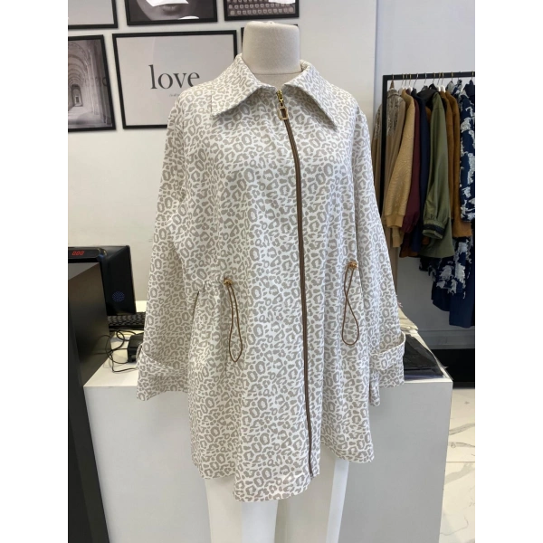 2K LEOPAR DESENLİ KISA KAP