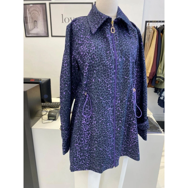 2K LEOPAR DESENLİ KISA KAP