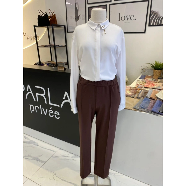 PARLA DÜZ PANTALON